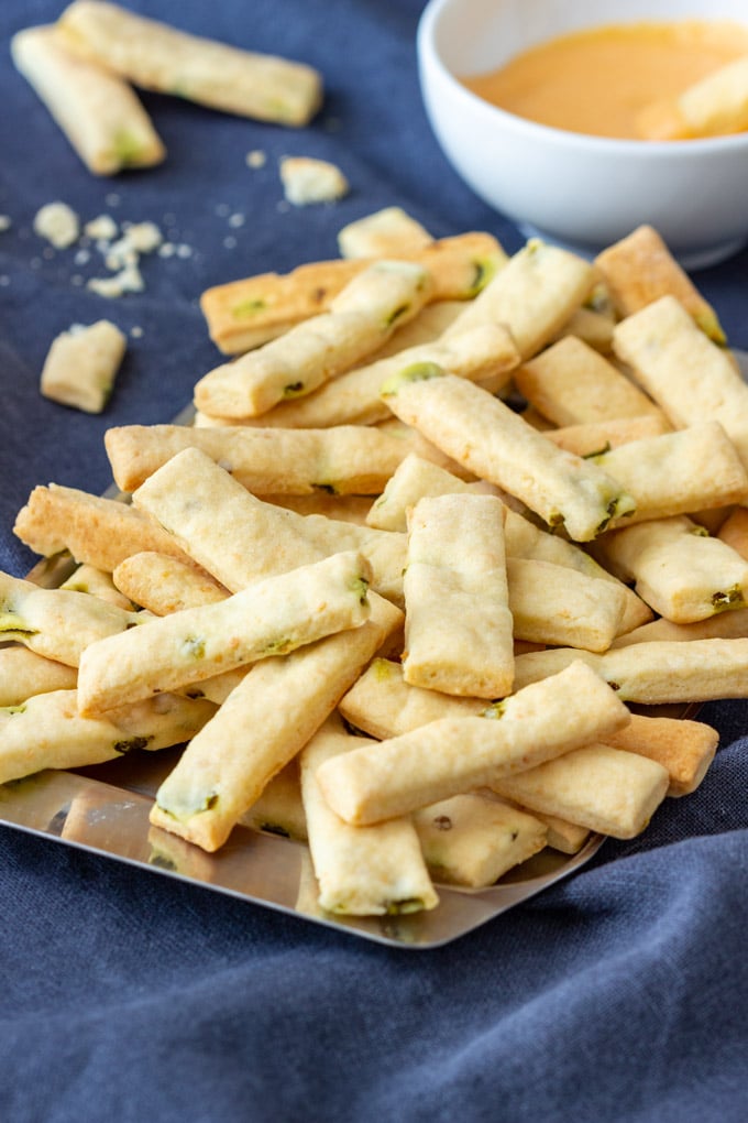 Homemade Mini Jalapeno Breadsticks