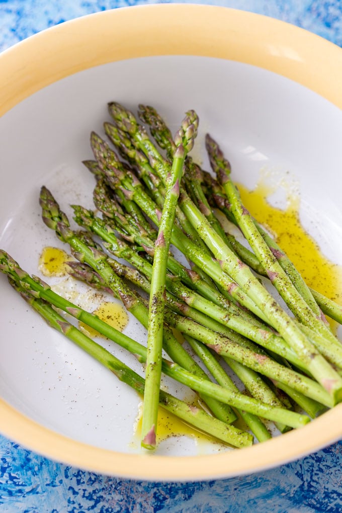 Parmesan Asparagus Pastry Twists Prep