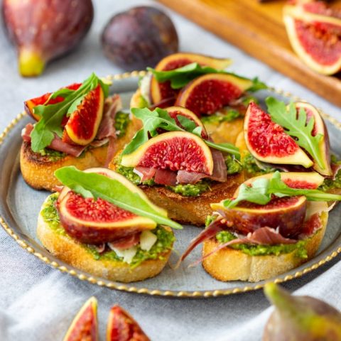Prosciutto Fig Crostini-image