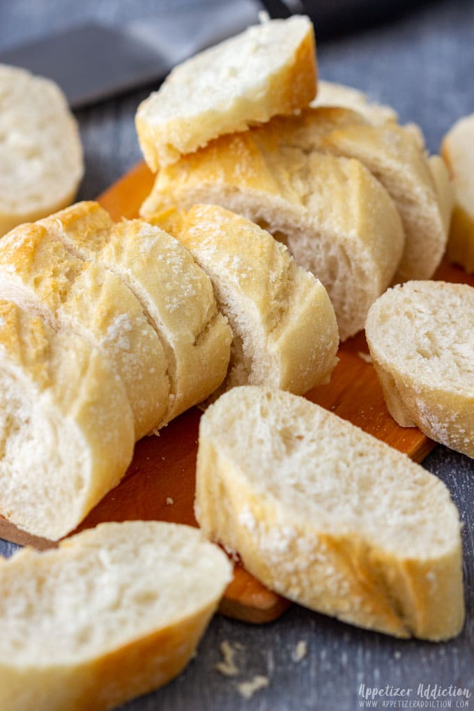 Sliced Bread for Making Crostini