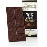 Lindt Excellence Bar, 70% Cocoa Smooth Dark Chocolate, Gluten Free, 3.5 Ounce (Pack of 12)