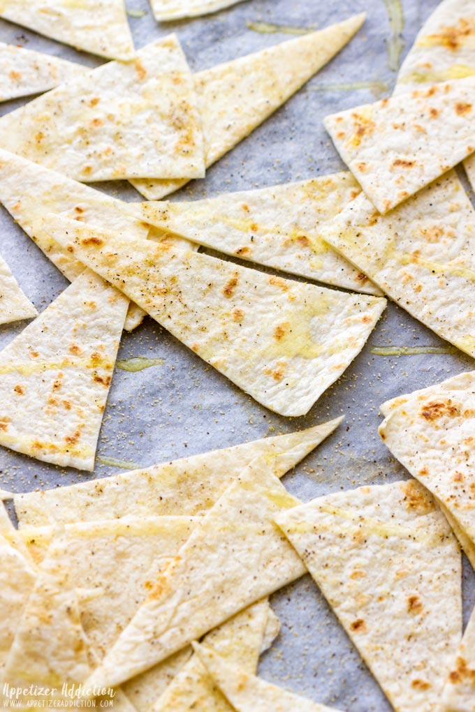 How to make Oven Baked Tortilla Chips Step 2