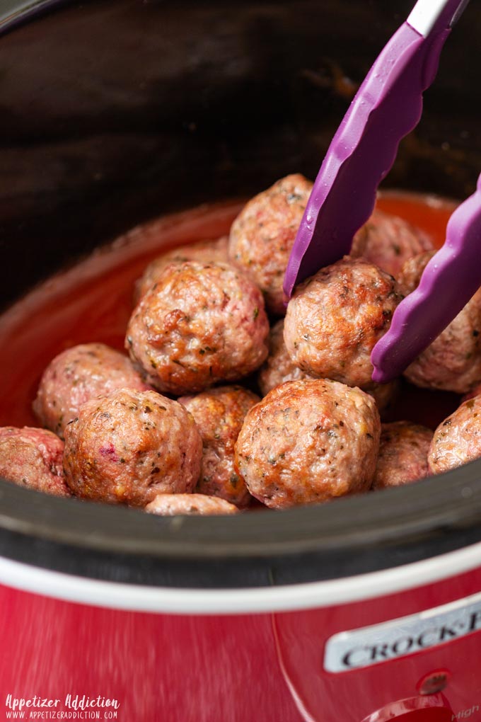 How to make Slow Cooker Sweet and Spicy Meatballs Step 5