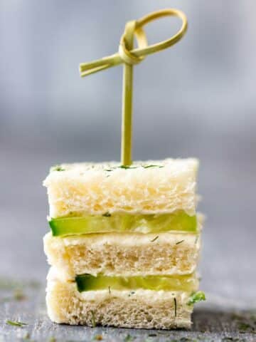 Mini Cucumber Sandwiches