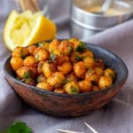 Pan Fried Chickpeas Recipe