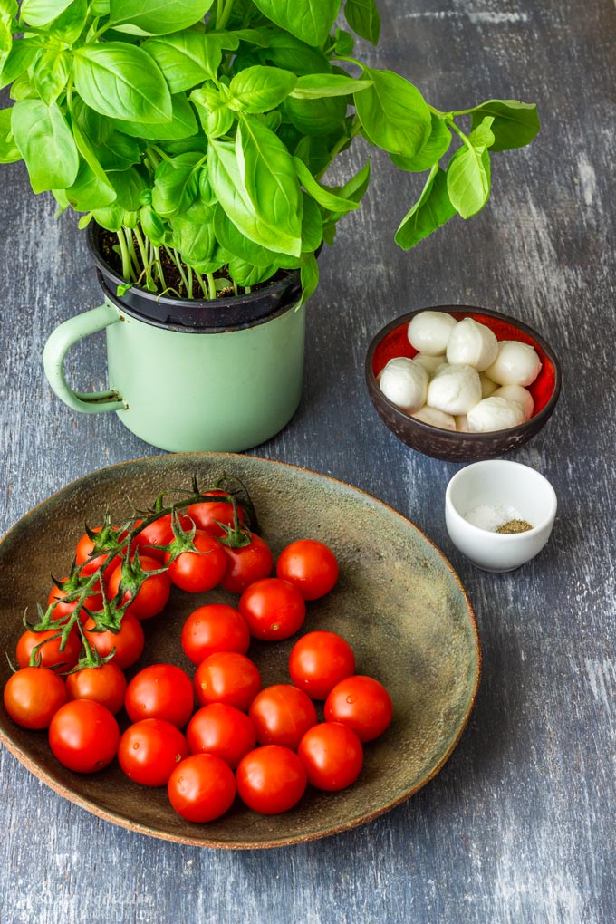 Caprese Salad Bites Ingredients