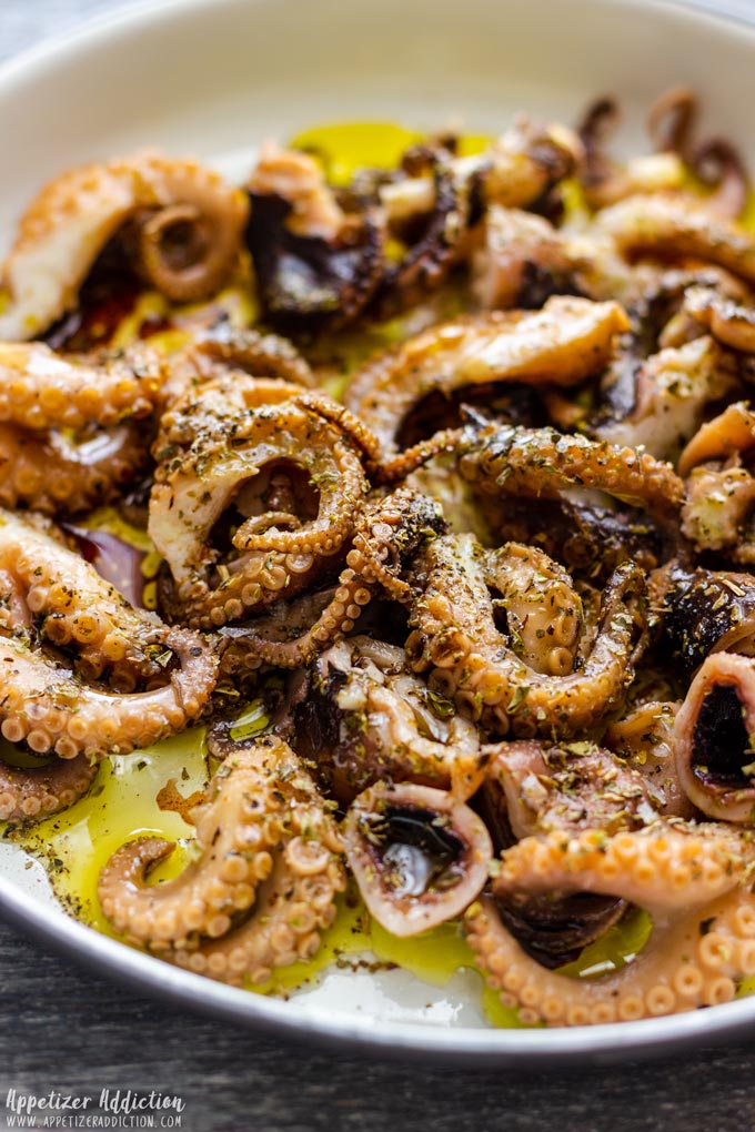 Step by Step How to Make Marinated Baby Octopus 4