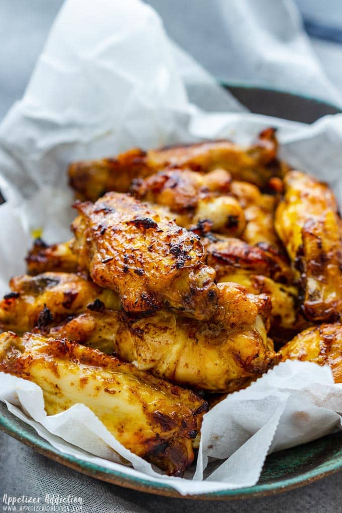 Air Fryer Sticky Chicken Wings