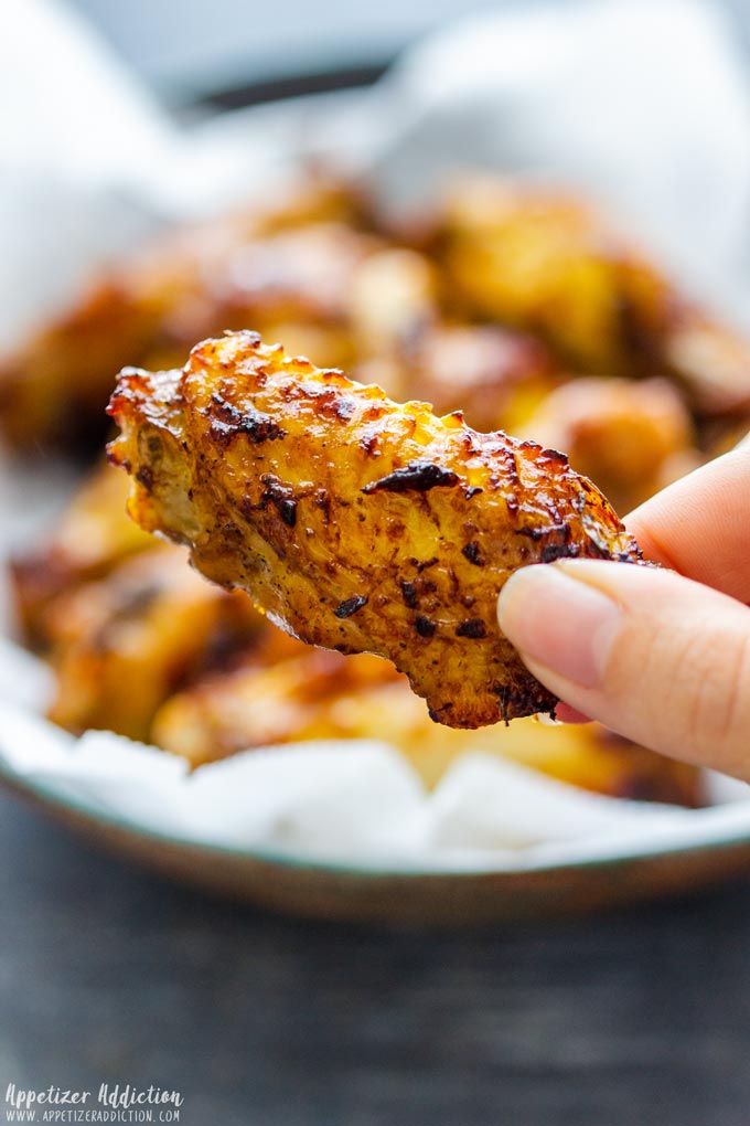 Delicious Air Fryer Sticky Chicken Wing