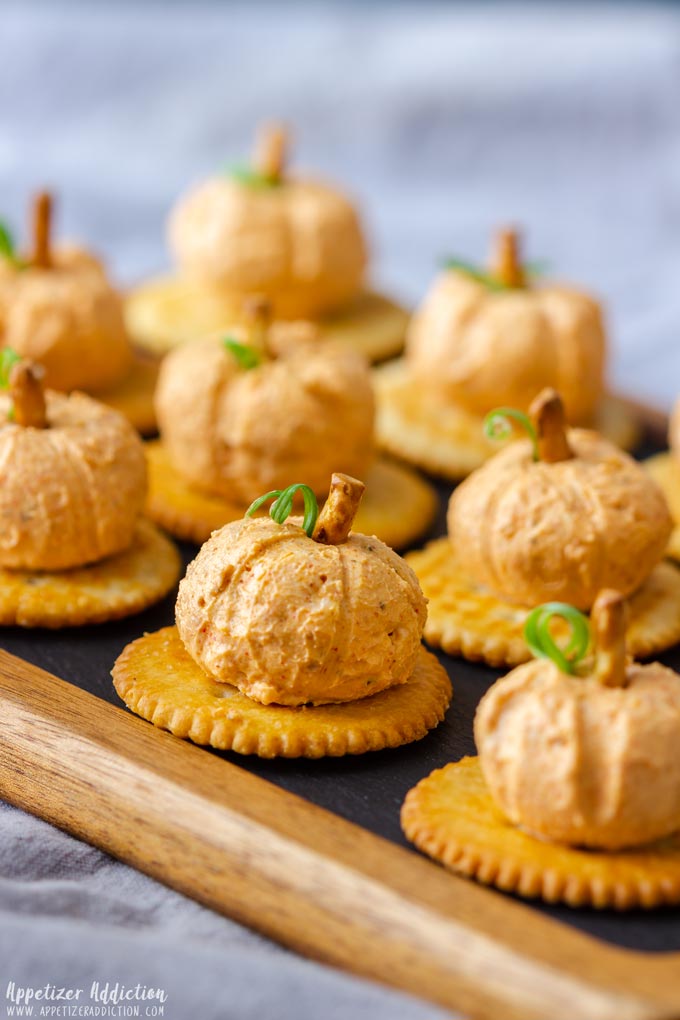 Pumpkin Cheese Balls Appetizers