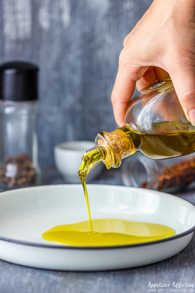 How to make Bread Dipping Oil Step 1
