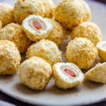 Easy Olive Stuffed Cheese Ball Bites