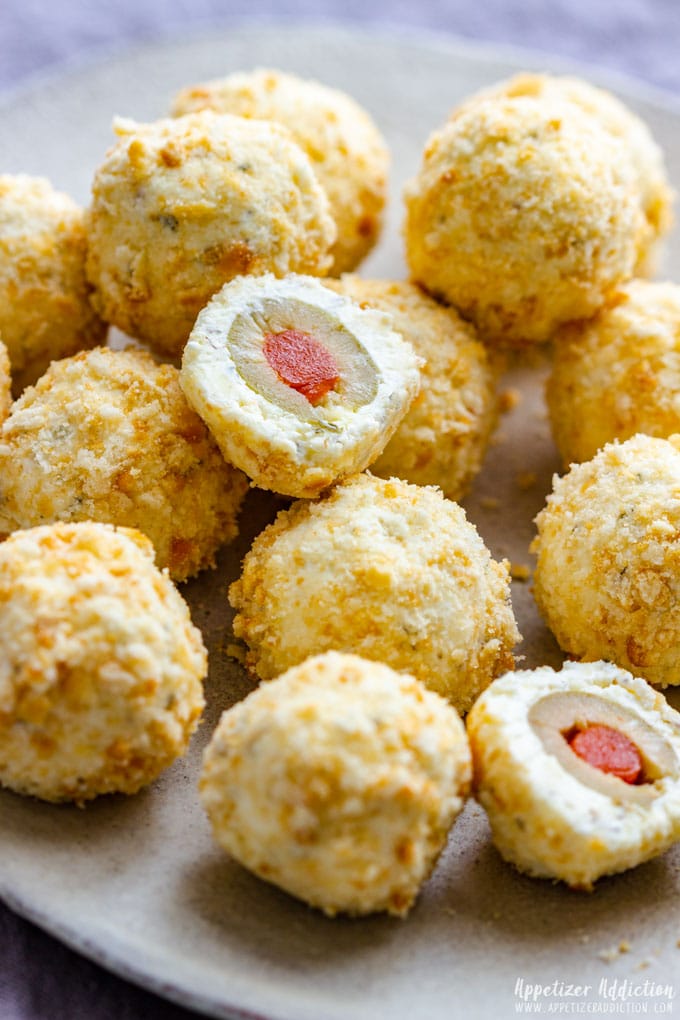 Party Appetizers Cheese Ball Bites