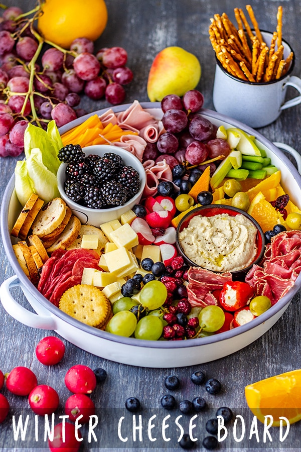 Winter Cheese Board Appetizer Addiction