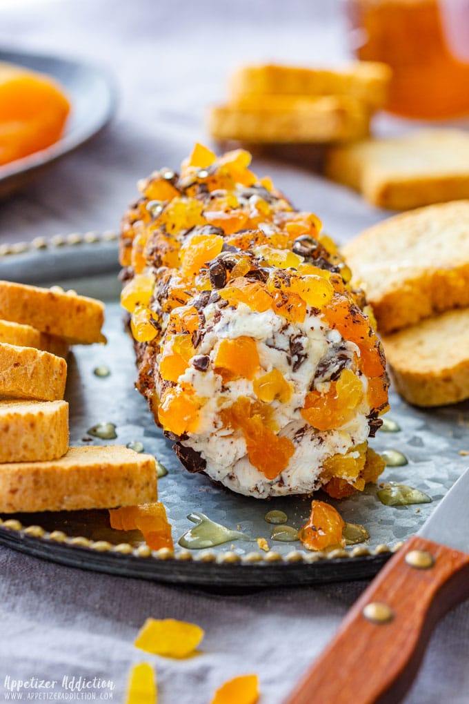 Apricot Goat Cheese Log