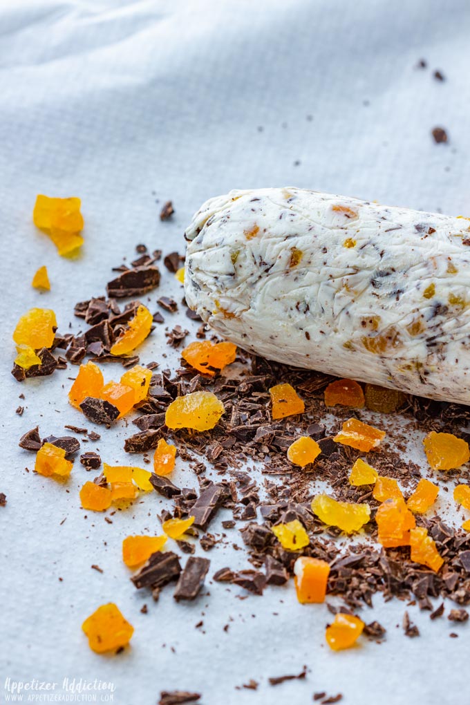How to make Apricot Goat Cheese Log Step 3