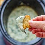 Slow Cooker Crock-pot Spinach Artichoke Dip
