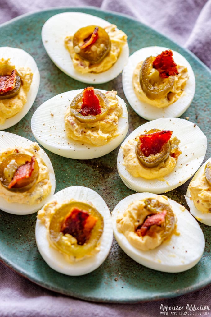 Bacon Jalapeno Deviled Eggs