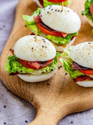 BLT Egg Sliders