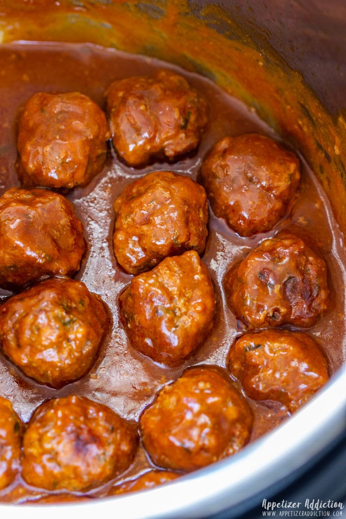 Instant Pot Cocktail Meatballs with Sauce