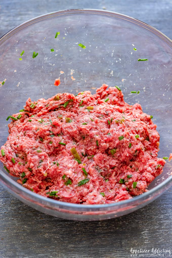 Homemade Meatballs Mixture