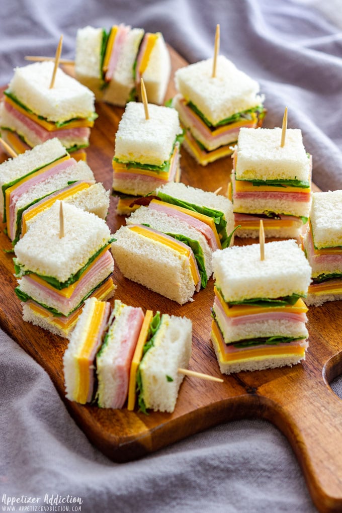 Mini Sandwiches for Party  - Picnic Snacks