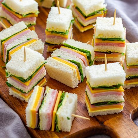 Mini Cucumber Sandwiches - Appetizer Addiction