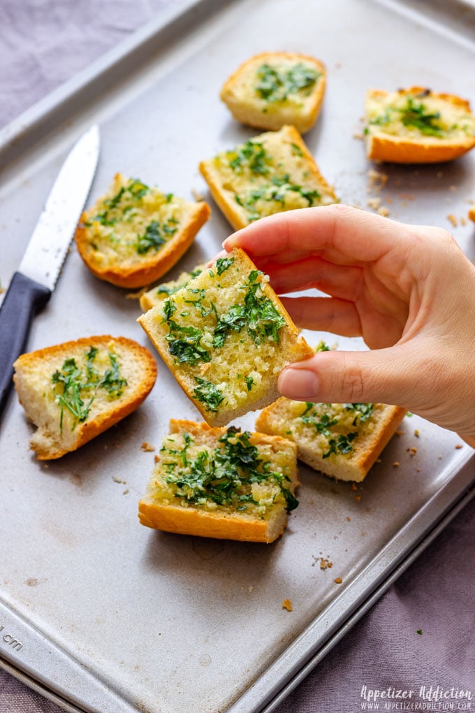 Sliced Garlic Bread