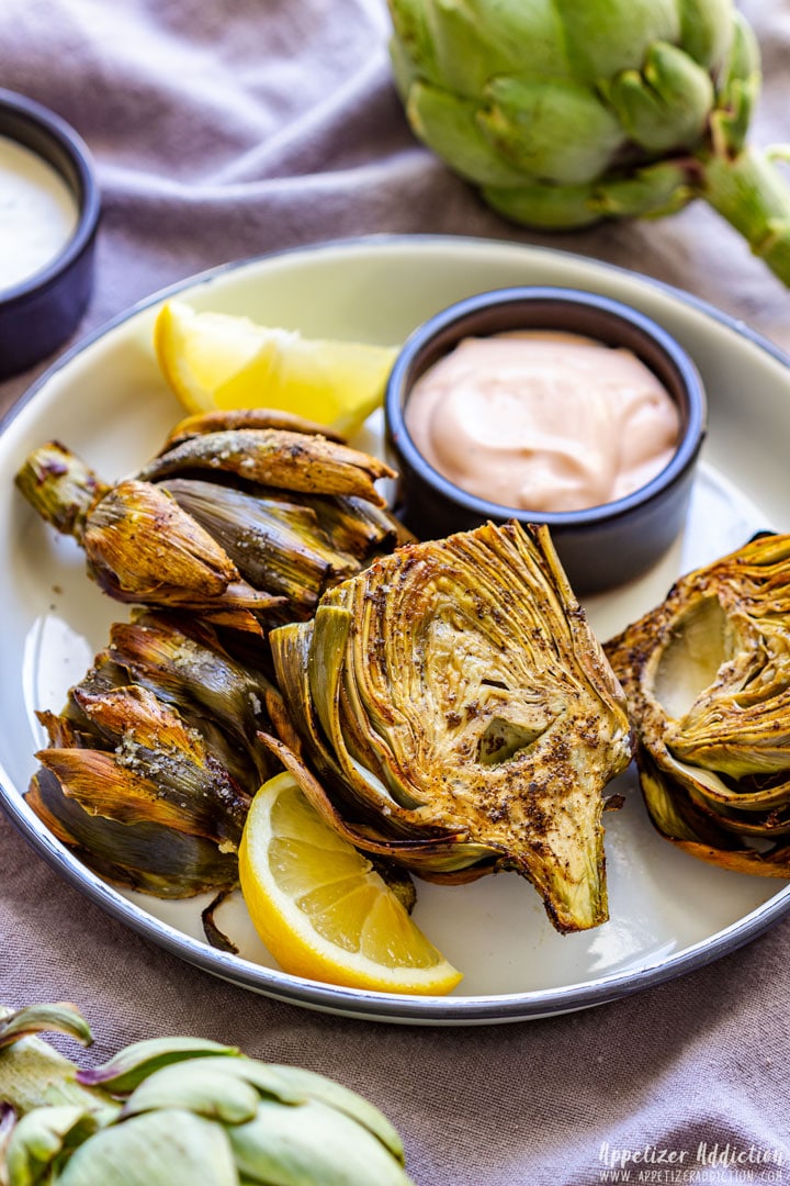 Air Fried Artichokes