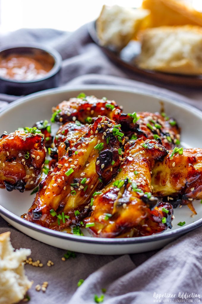 Crispy Orange Chicken Wings