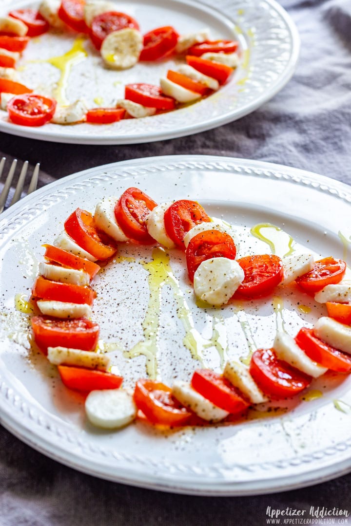 Heart Shaped Appetizer For Valentines Day