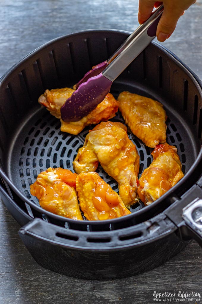 How to make Orange Chicken Wings Step 2 - Cooking the Wings