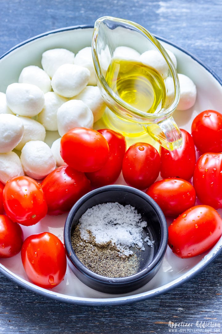 Ingredients of Heart Shaped Appetizer