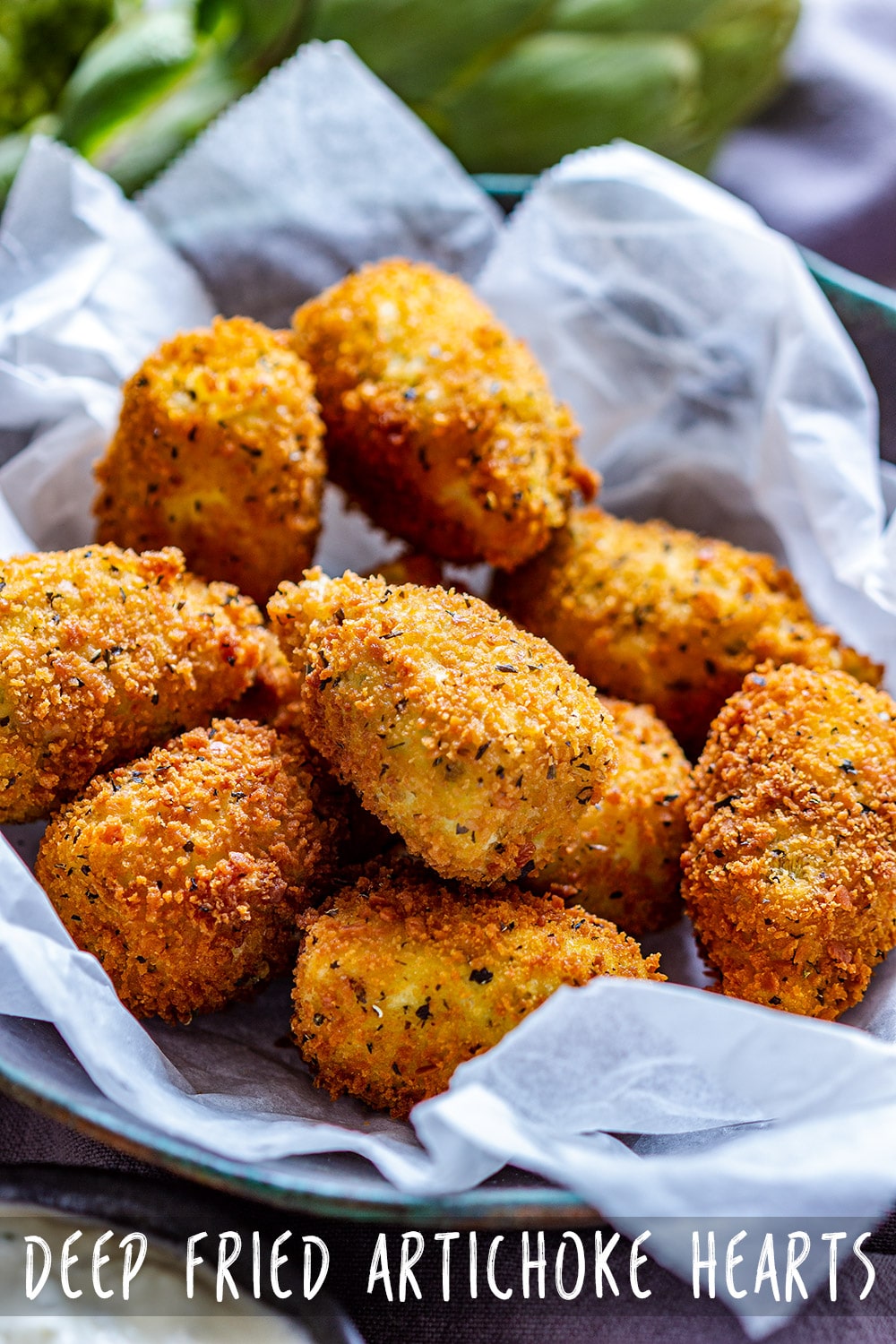 Deep Fried Artichoke Hearts Recipe Appetizer Addiction