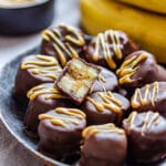 Frozen Chocolate Banana Bites Pin