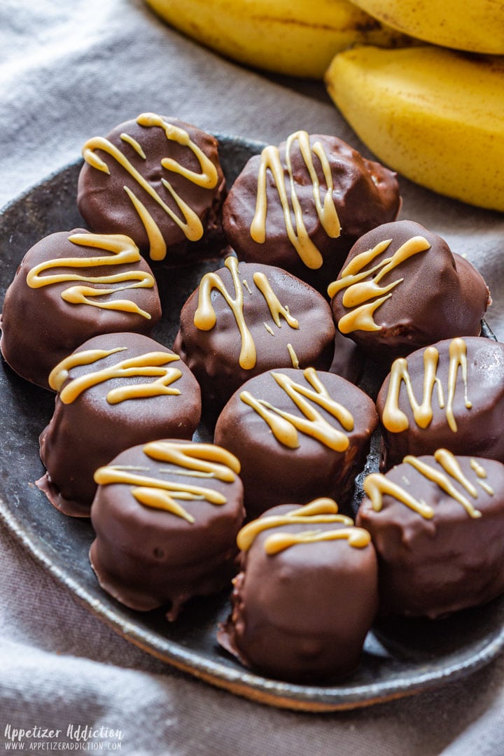 Frozen Chocolate Banana Bites