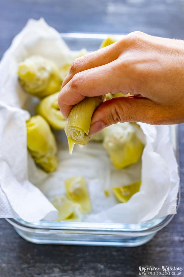 How to make Deep Fried Artichoke Hearts Step 2