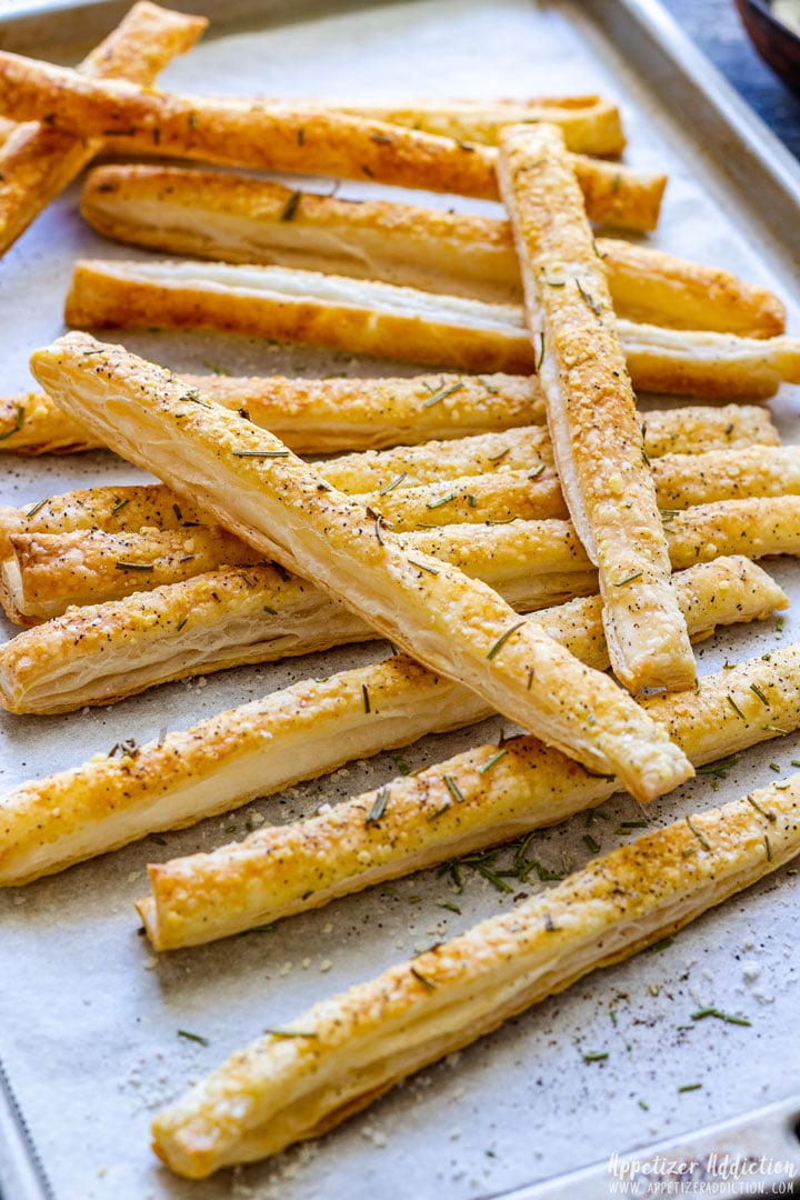 Homemade Puff Pastry Breadsticks