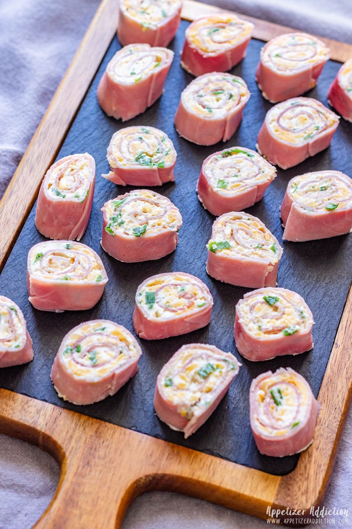 Stuffed Ham Roll Ups