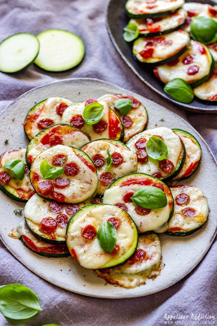 Mini Zucchini Pizzas