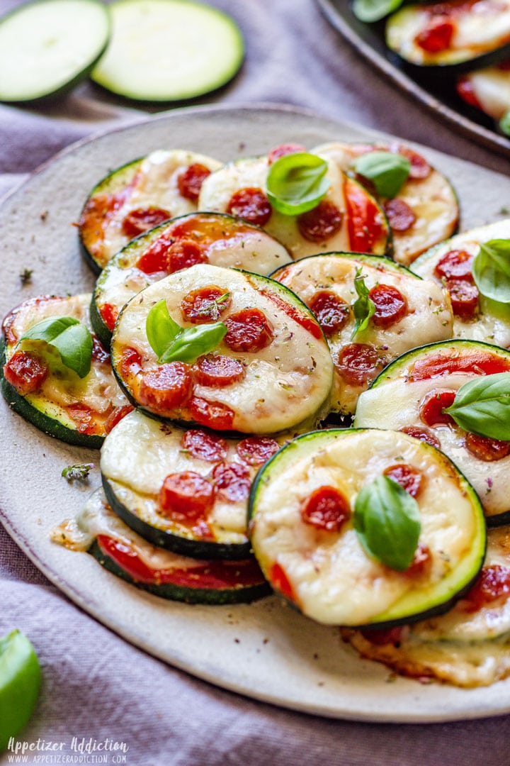 Mini Zucchini Pizza Bites