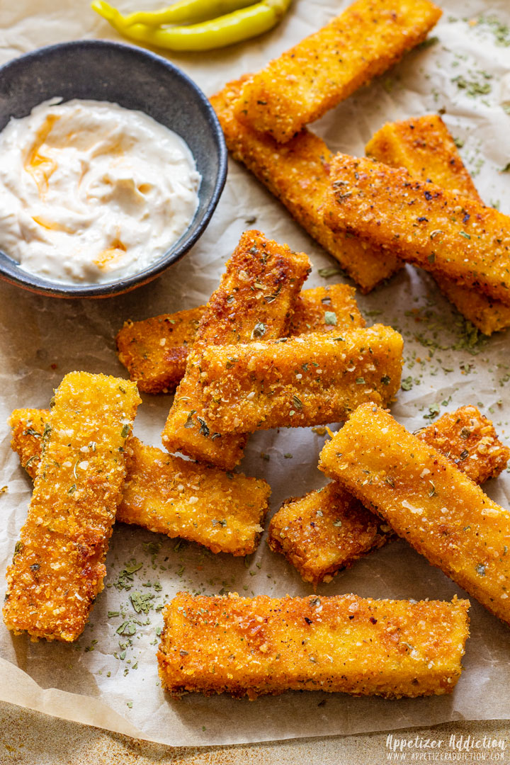 Breaded Polenta Fries