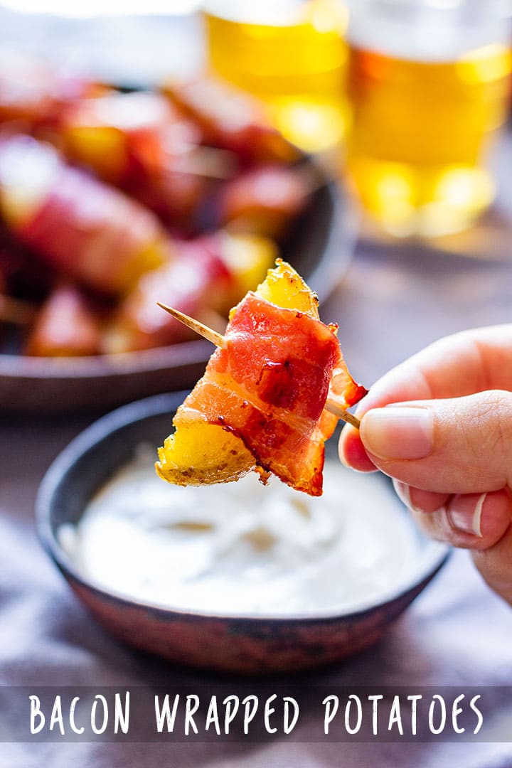 Bacon Wrapped Potatoes Recipe Appetizer Addiction