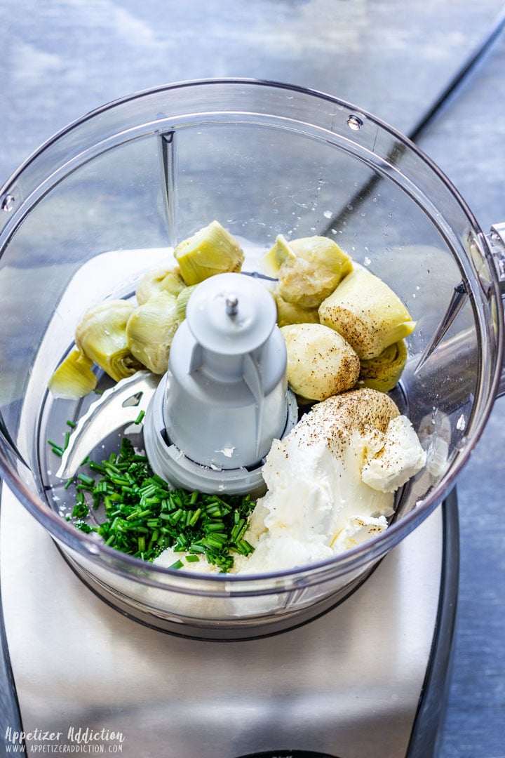 How to make artichoke dip with parmesan step 1