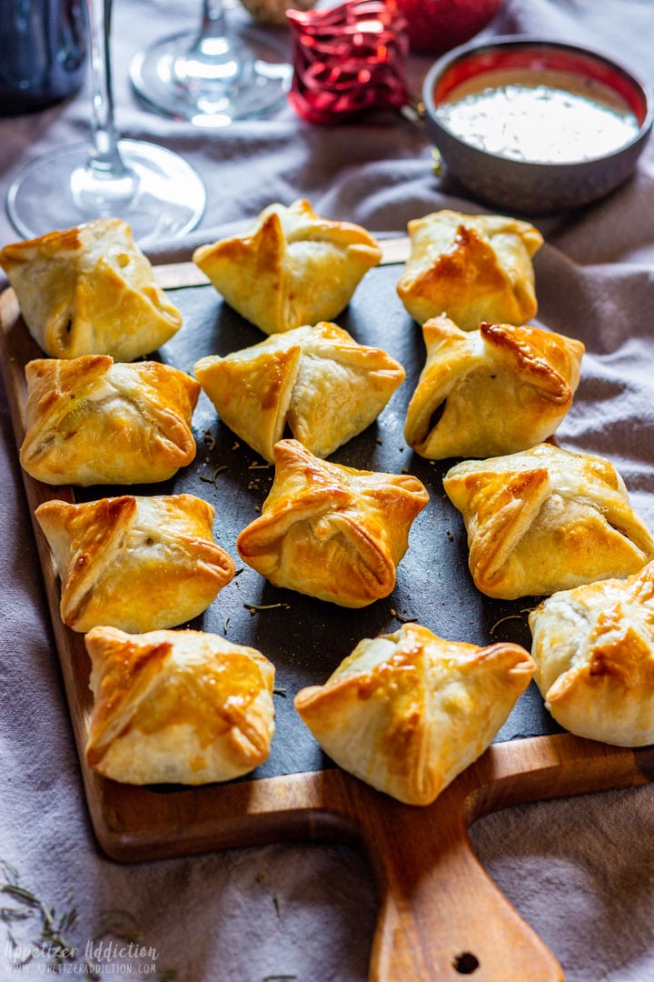 Beef wellington appetizers