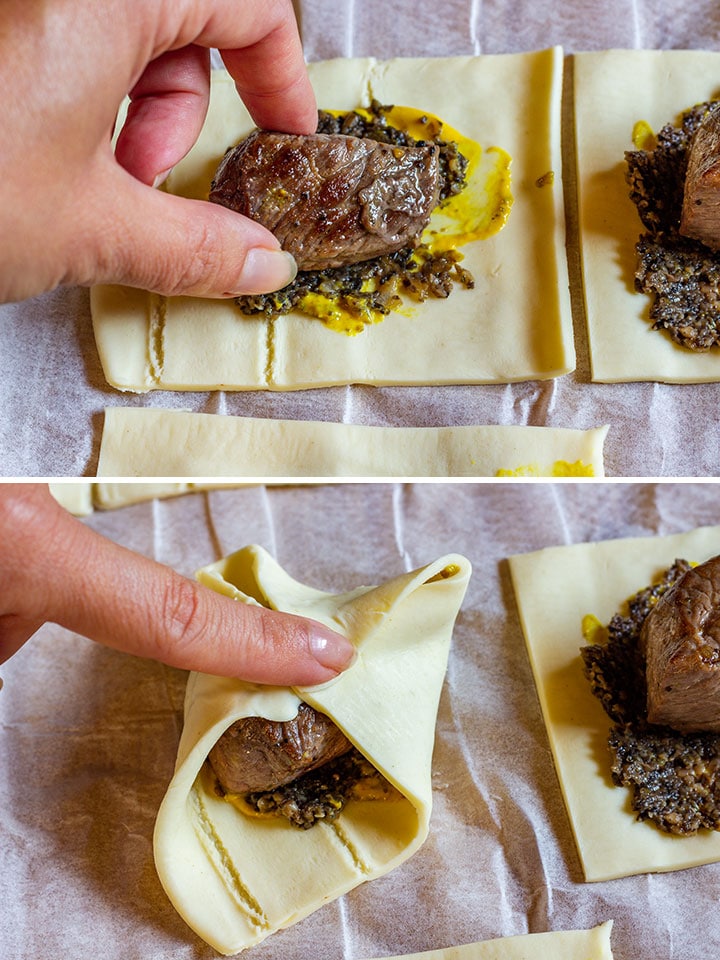 How to make beef wellington bites step 5