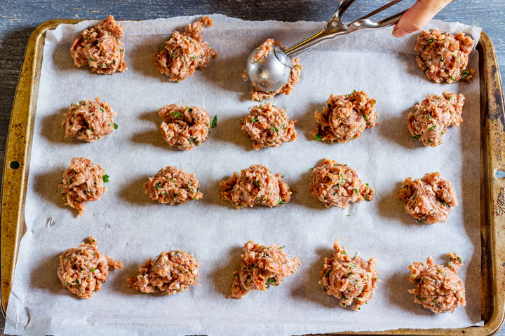 How to make cranberry meatballs step 2