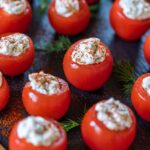 Stuffed cherry tomatoes