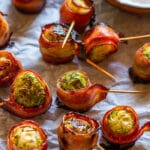 Brussels Sprouts Wrapped in Bacon