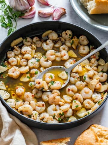 Classic Spanish Garlic and Shrimp